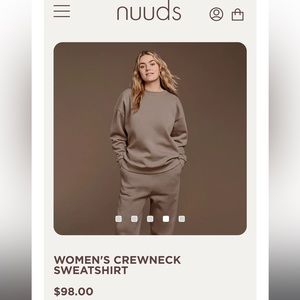 NUUDS crewneck sweatshirt